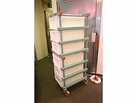 Rea euronorm kunststof transportwagen - afbeelding 3 van  4