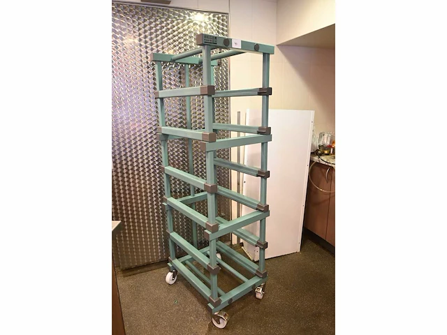 Rea euronorm transoplast kunststof transportwagen - afbeelding 2 van  3