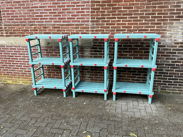 Rea kunststof stellingen (3x) - afbeelding 2 van  5