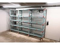 Rea mobiele kunststof legbordstelling - afbeelding 1 van  4