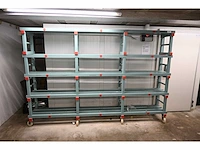 Rea mobiele kunststof legbordstelling - afbeelding 2 van  4