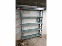 Rea mobiele kunststof legbordstelling - afbeelding 2 van  3