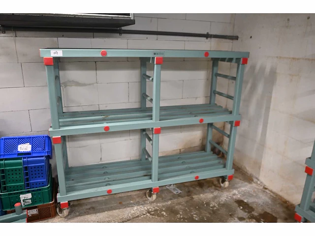 Rea mobiele kunststof legbordstelling - afbeelding 1 van  2