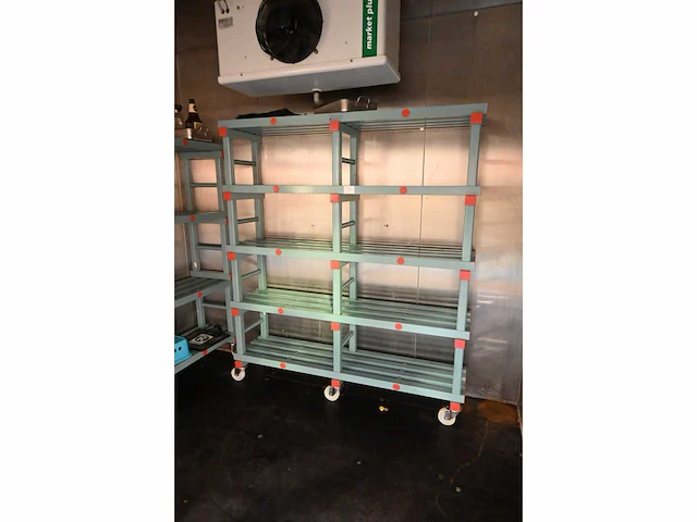 Rea mobiele kunststof legbordstelling - afbeelding 3 van  4