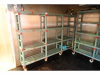 Rea mobiele kunststof legbordstelling - afbeelding 1 van  4