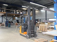 Reachtruck still fm 14n met maximale hefhoogte 782 cm. maximaal hefvermogen1 400 kg. bouwjaar 2002. 15186 d...