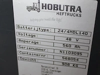 Reachtruck still fm 14n met maximale hefhoogte 782 cm. maximaal hefvermogen1 400 kg. bouwjaar 2002. 15186 d... - afbeelding 4 van  8