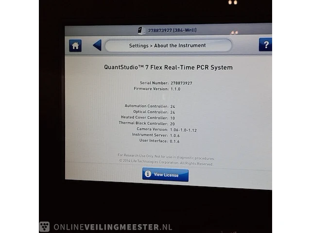 Real-time pcr system applied biosystems, quantstudio 7 flex, bouwjaar 2020 - afbeelding 7 van  17