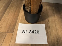 Real touch banana tree kunstplant (2x) (185cm hoog) - afbeelding 6 van  14