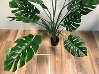 Real touch monstera kunstplant (2x) - afbeelding 6 van  10