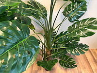 Real touch monstera kunstplant (2x) - afbeelding 9 van  10