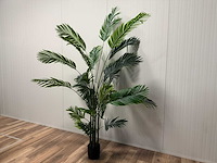 Real touch palm tree kunstplant (2x) (225cm hoog) - afbeelding 9 van  15