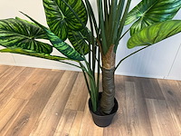 Real touch philodendron white green kunstplant (210cm hoog) - afbeelding 12 van  13