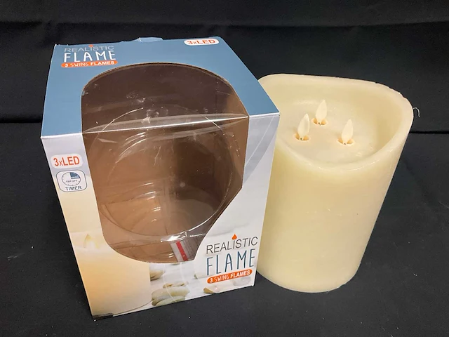 Realistic flame ax5 kaars (32x) - afbeelding 6 van  7