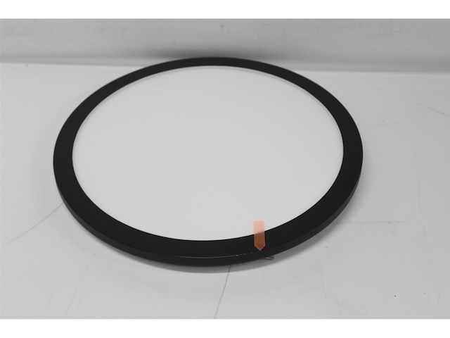 Reality leuchten led plafondlamp camillus r62922432 kunststof mat zwart acryl wit incl. 24 watt led - afbeelding 3 van  4