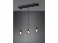 Reality rod hanglamp - zwart goud - afbeelding 1 van  1