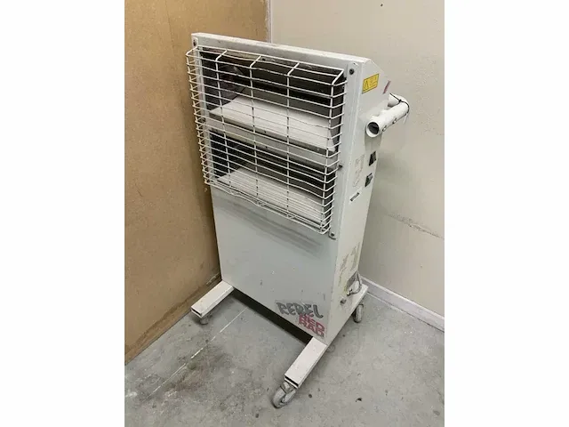 Rebel red ras heater - afbeelding 2 van  4