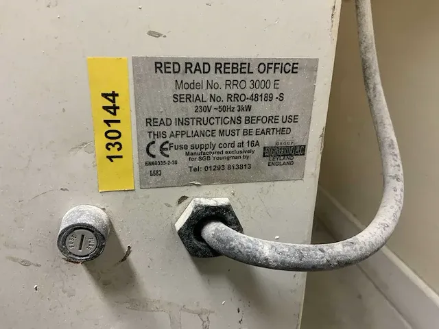 Rebel red ras heater - afbeelding 4 van  4