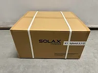 Rec - set van 10 full black zonnepanelen (405 wp) met solax 3.7k hybride omvormer en solax 5.8 kwh batterij t.b.v opslag - afbeelding 25 van  26