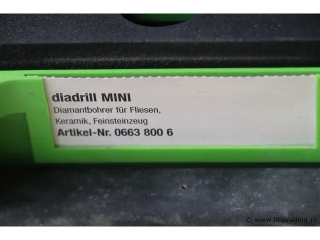 Reca diamantboren set in koffer - afbeelding 4 van  7