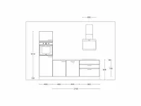 Recht opgestelde keuken - afbeelding 2 van  16