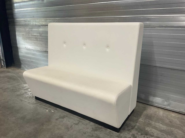 Rechte dinerbank (4x) - afbeelding 1 van  15