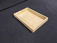 Rechthoek houten schaal (270x) - afbeelding 3 van  5