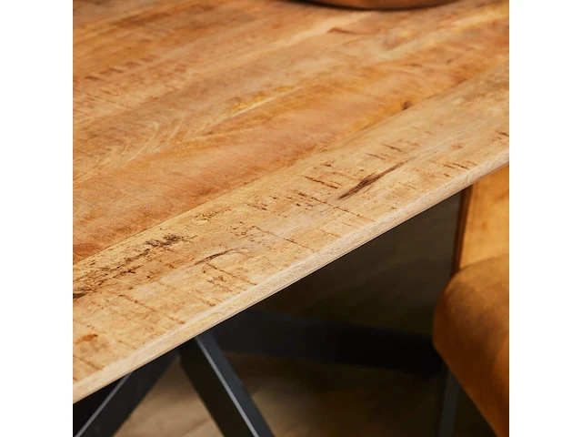Rechthoekige mango tafel, starfurn, mango eettafel, 2025 - afbeelding 3 van  6