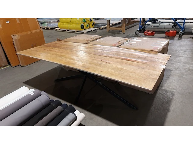 Rechthoekige mango tafel, starfurn, mango eettafel, 2025 - afbeelding 4 van  6