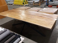 Rechthoekige mango tafel, starfurn, mango eettafel, 2025 - afbeelding 4 van  6