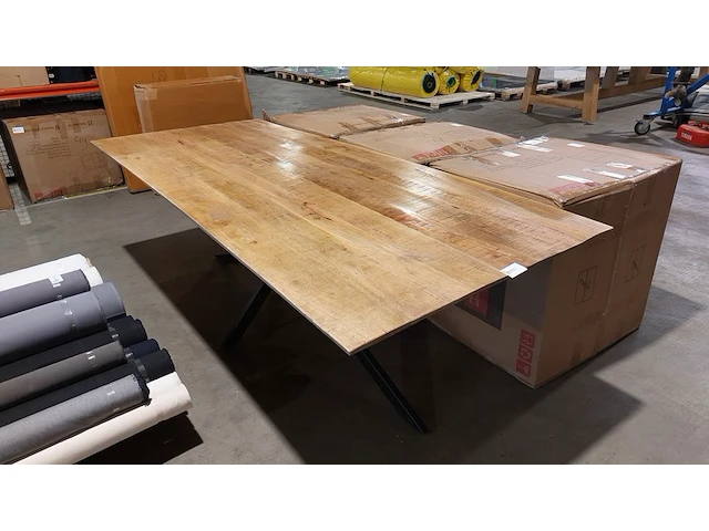 Rechthoekige mango tafel, starfurn, mango eettafel, 2025 - afbeelding 5 van  6