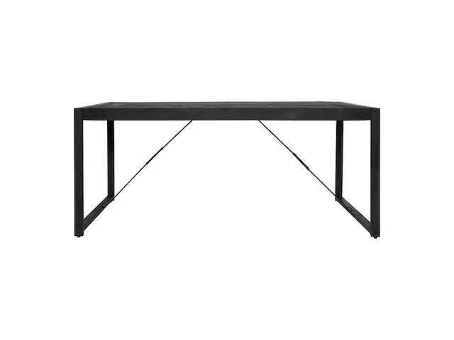 Rechthoekige mango tafel, starfurn, zwart, 2025 - afbeelding 1 van  5