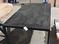 Rechthoekige mango tafel, starfurn, zwart, 2025 - afbeelding 4 van  5