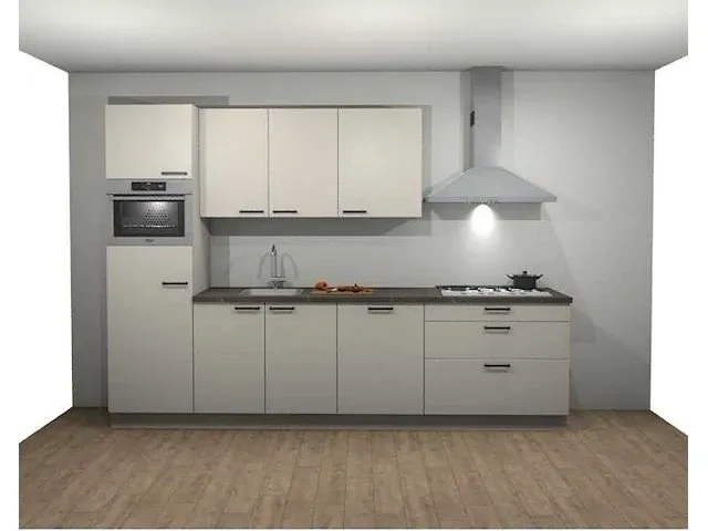 Rechtopgestelde keuken - afbeelding 1 van  5