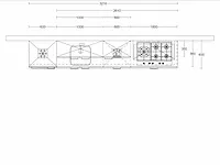 Rechtopgestelde keuken - afbeelding 3 van  5
