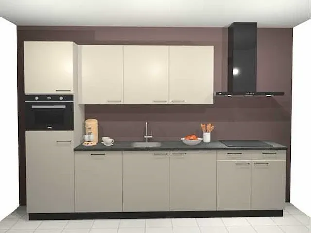 Rechtopgestelde keuken - afbeelding 1 van  6