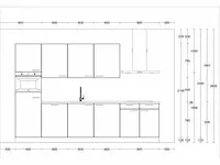 Rechtopgestelde keuken - afbeelding 2 van  6