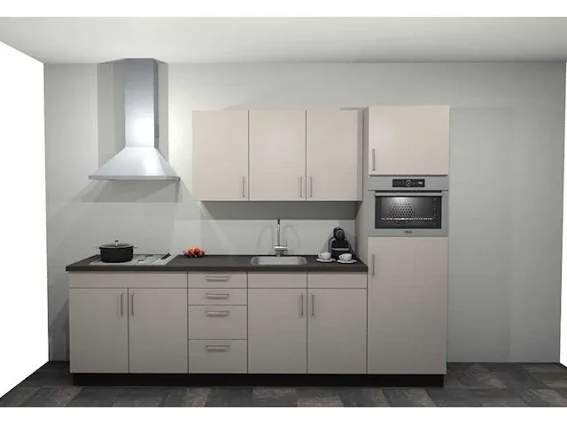 Rechtopgestelde keuken - afbeelding 1 van  5