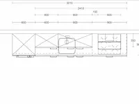 Rechtopgestelde keuken - afbeelding 3 van  5