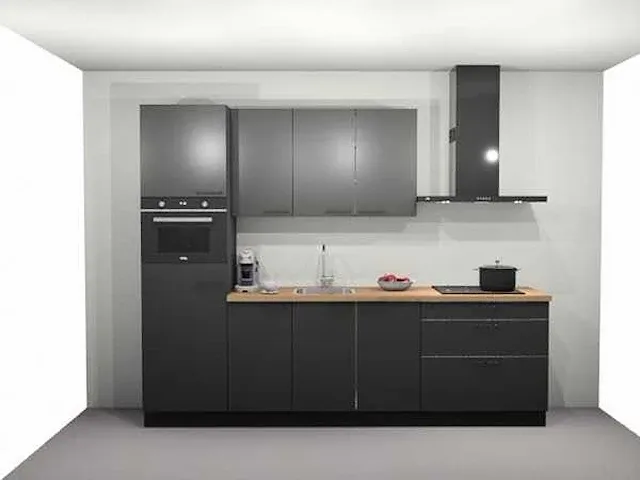 Rechtopgestelde keuken - afbeelding 1 van  5