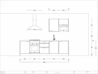 Rechtopgestelde keuken - afbeelding 4 van  6