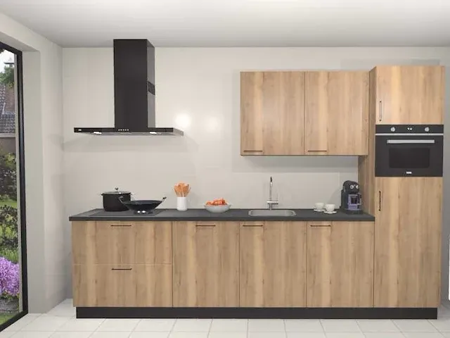 Rechtopgestelde keuken - afbeelding 1 van  6