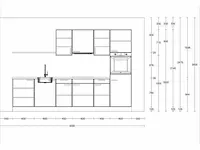Rechtopgestelde keuken - afbeelding 2 van  5