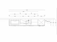 Rechtopgestelde keuken - afbeelding 2 van  6