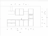 Rechtopgestelde keuken - afbeelding 3 van  6