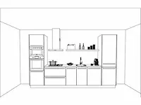Rechtopgestelde keuken - afbeelding 4 van  6