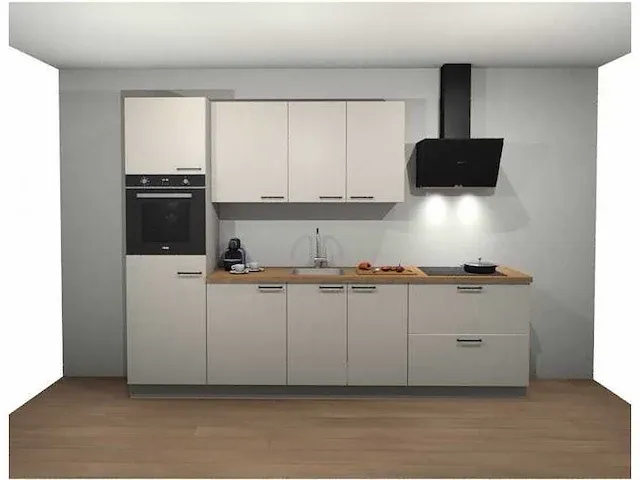 Rechtopgestelde keuken - afbeelding 1 van  5