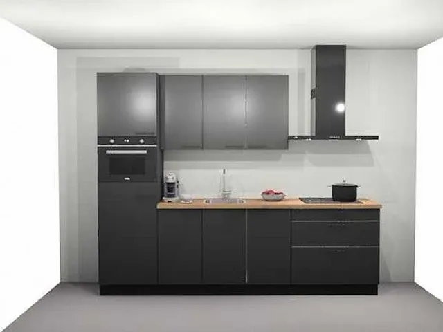 Rechtopgestelde keuken - afbeelding 1 van  5