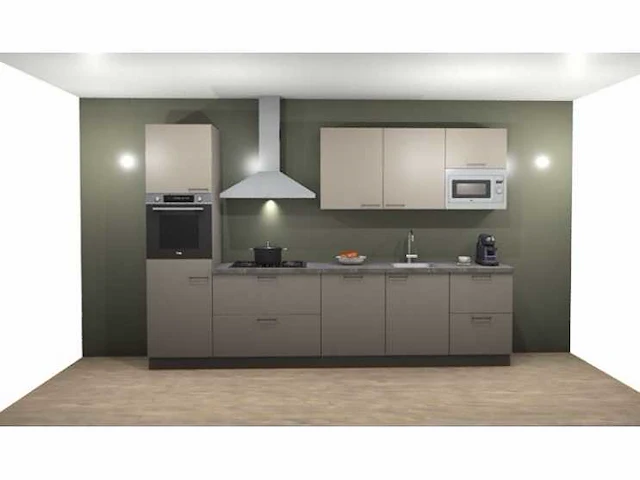 Rechtopgestelde keuken - afbeelding 1 van  4