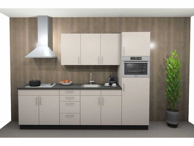 Rechtopgestelde keuken - afbeelding 1 van  5